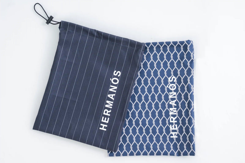 Blue Rope Net Pouch