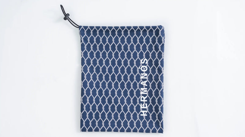 Blue Rope Net Pouch