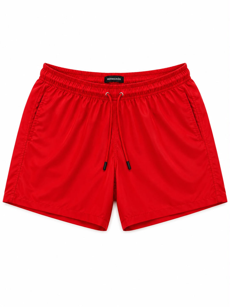 Swim Shorts — Red