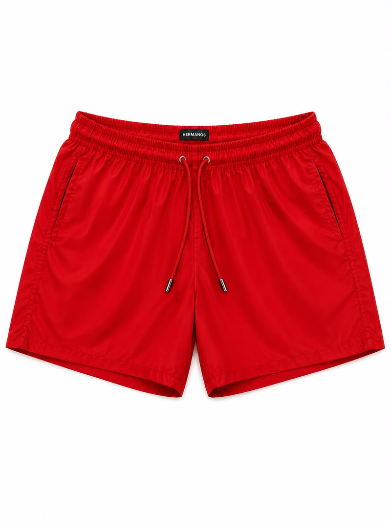 Swim Shorts — Red